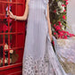 3PC-Printed Lawn Zarri Shirt With Voile Printed Dupatta-1529