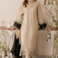 Lawn-3PC Embroidered Shirt with Chiffon Tie and Dye Dupatta- 5095