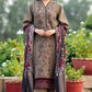 Lawn 3PC Embroidered With Digital Printed Jauqard Dupatta- 5238