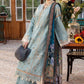 Lawn-3PC Embroidered With Chiffon Digital Printed Dupatta-5266