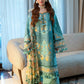 Lawn-3PC Chikankari Embroidered With Digital Printed Jacquard Dupatta-5282