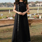 Lawn-3PC Chikankari Embroidered With Khadi Net Embroidered Dupatta-5280
