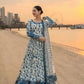 Lawn-3PC Embroidered Shirt With Khadi Net Embroidered Dupatta-5276