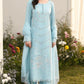 Lawn-3PC Sequence Embroidered Shirt With Khadi Net Embroidered Dupatta-5247
