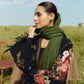 ZARA SHAHJAHAN 3PC Dhanak Embroidered Shirt With Digital Printed Shawl-294