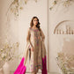 Lawn-3PC Embroidered Shirt with Chiffon Tie Dye Dupatta- 5105