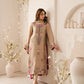 Lawn-3PC Embroidered Shirt with Chiffon Tie Dye Dupatta- 5105