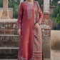 Lawn-3PC Embroidered Shirt with Digital Printed Jacquard Dupatta-5053