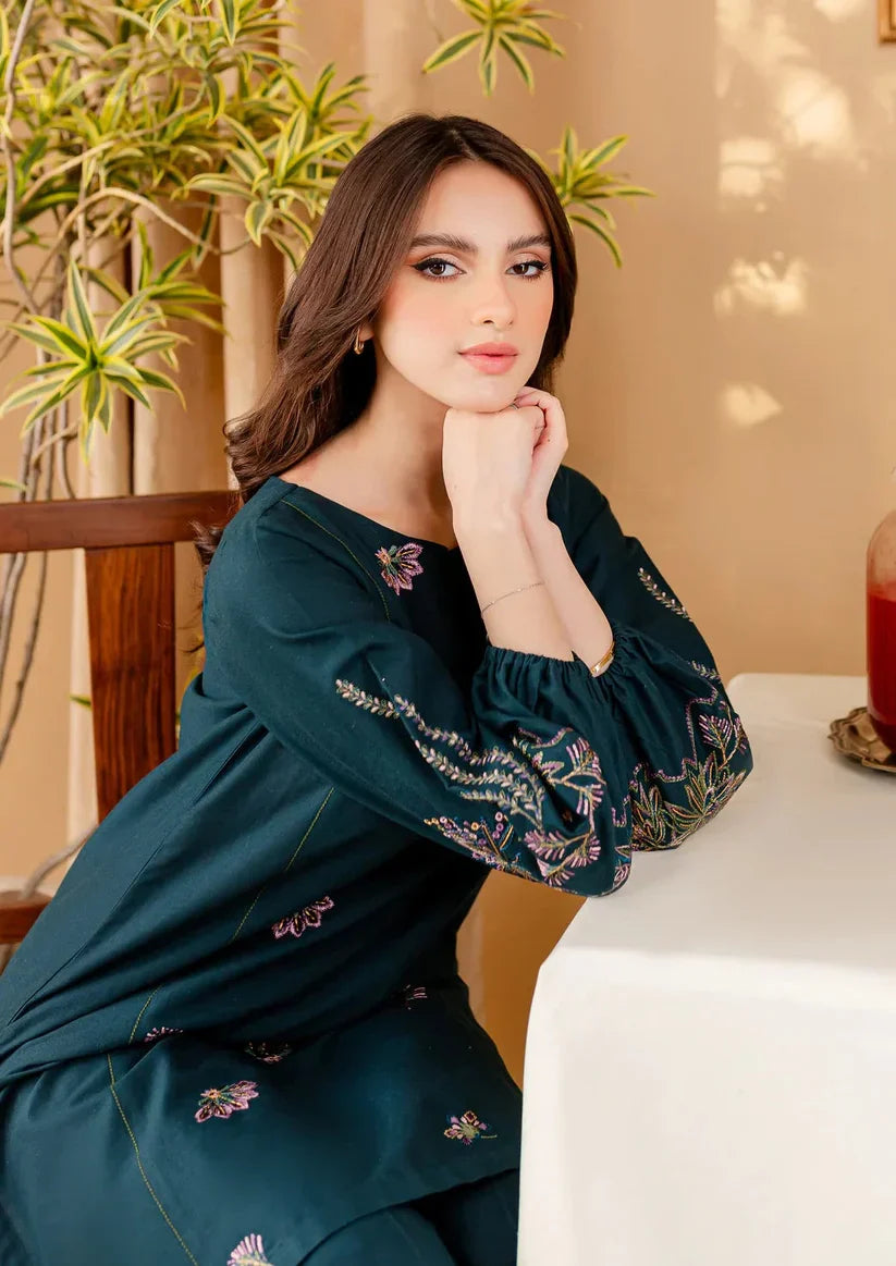 Dhanak 2PC Embroidered Q0260