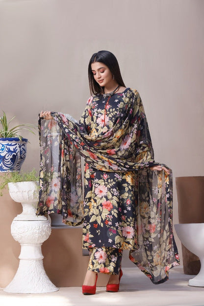 Baroque - Linen All Over Print - QQ017 - QQ