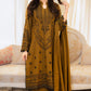 Dhanak-3PC Embroidered Shirt with Dhanak Embroidered Dupatta -3398