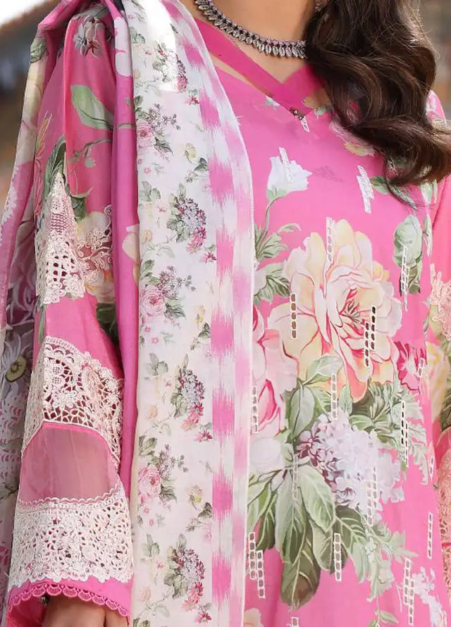 Elaf 3 Piece Embroidered Lawn Q630