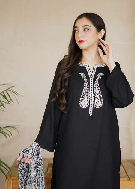 AISLING Dhanak 3PC Embroidered Q0462