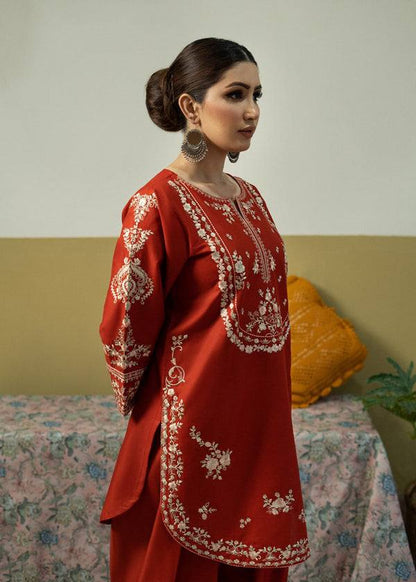 Lawn-2PC Embroidered Suit-5254 - QQ