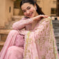 Lawn-3PC Chikankari Embroidered Shirt With Chiffon Printed Dupatta-5260
