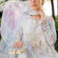Lawn-3PC Chikankari Embroidered Shirt With Digital Printed Chiffon Dupatta-4021