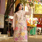 Lawn-3PC Chikankari Embroidered Shirt With Digital Printed Jacquard Dupatta-5245
