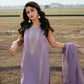 Lawn-3PC Chikankari Embroidered Shirt With Khadi Net Embroidered Dupatta-5285