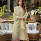 Lawn-3PC Chikankari Embroidered Shirt With Khadi Net Embroidered Dupatta-5302