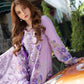 Lawn-3PC Chikankari Embroidered With Digital Printed Jacquard Dupatta-5246