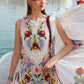 Lawn-3PC Chikankari Embroidered With Digital Printed Jacquard Dupatta-5304