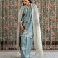 Lawn-3PC Embroidered Shirt With Khadi Net Embroidered Dupatta-5313