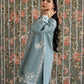 Lawn-3PC Embroidered Shirt With Khadi Net Embroidered Dupatta-5313