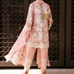 Lawn-3PC Embroidered With Chiffon Digital Printed Dupatta - 5277