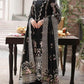 Lawn-3PC Embroidered With Organza Embroidered Dupatta-5311