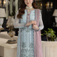 Lawn 3PC Embroidered With Chiffon Embroidered Dupatta-5156
