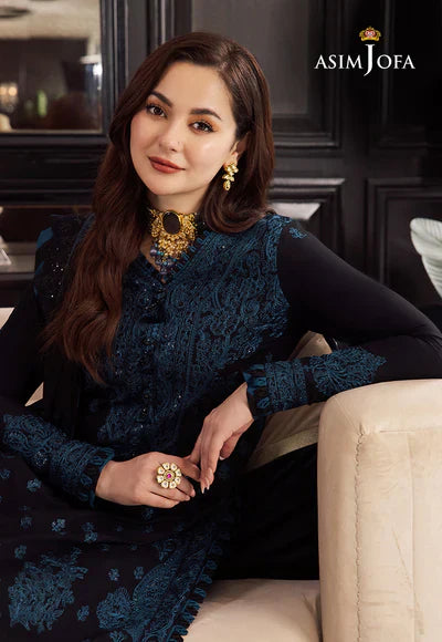 Lawn-3PC Embroidered Shirt with Organza Embroidered Dupatta-1064