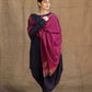 Assling 3 Piece Dhanak Shirt with Printed Wool Shawl AG-1115