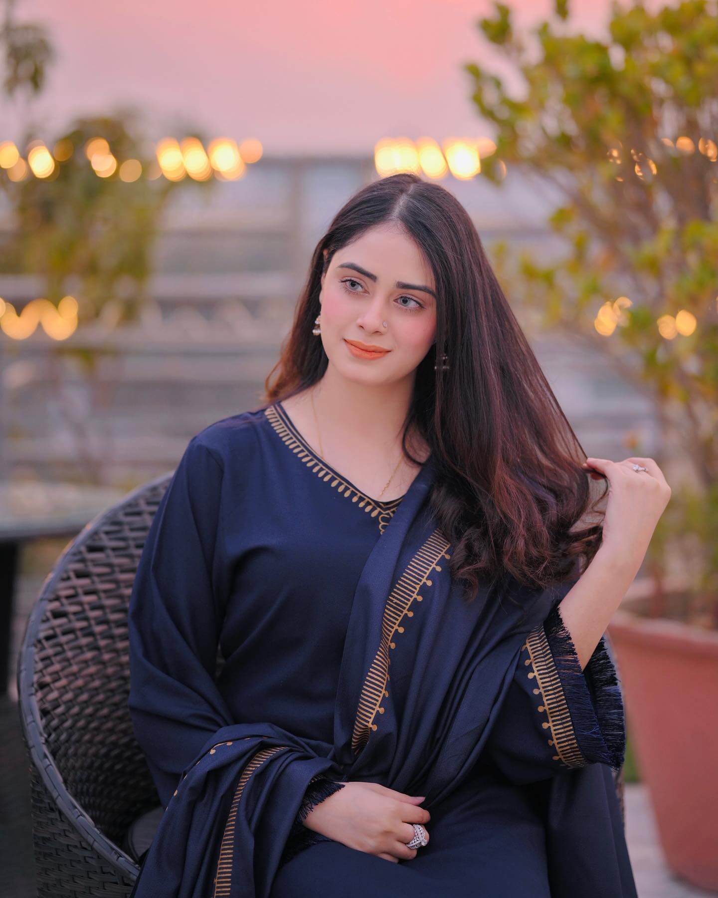 Baroque 3Piece Dhanak Shirt With Printed Wool Shawl BR-1145