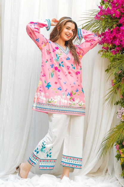 LULUSAR Silk 2PC Digital Printed-876 - QQ