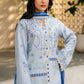 Lawn-3PC Embroidered with Digital Printed Jacquard Dupatta-5200