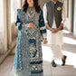 Lawn-3PC Embroidered Shirt With Khadi Net Embroidered Dupatta-5218