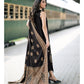 3PC Dhanak Embroidered Shirt With Digital Printed Shawl-277